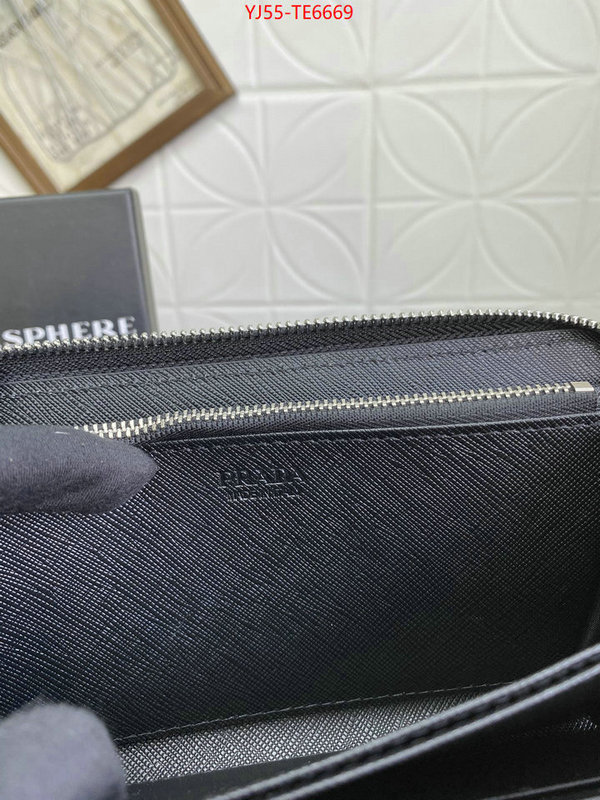 Prada Bags(4A)-Wallet,is it ok to buy replica ID: TE6669,$: 55USD