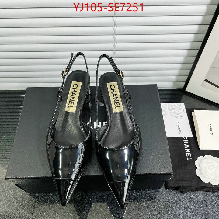 Women Shoes-Chanel,replcia cheap ID: SE7251,$: 105USD