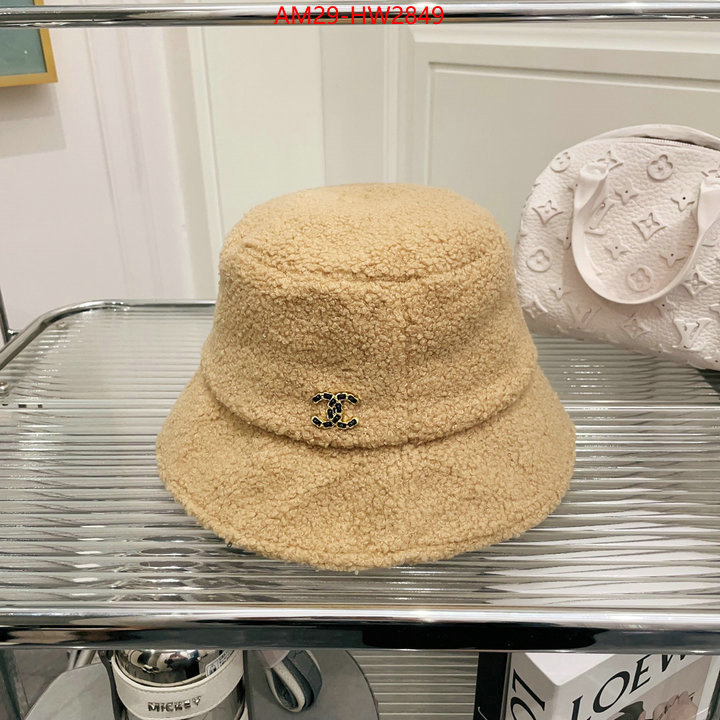 Cap (Hat)-Chanel,same as original ID: HW2849,$: 29USD