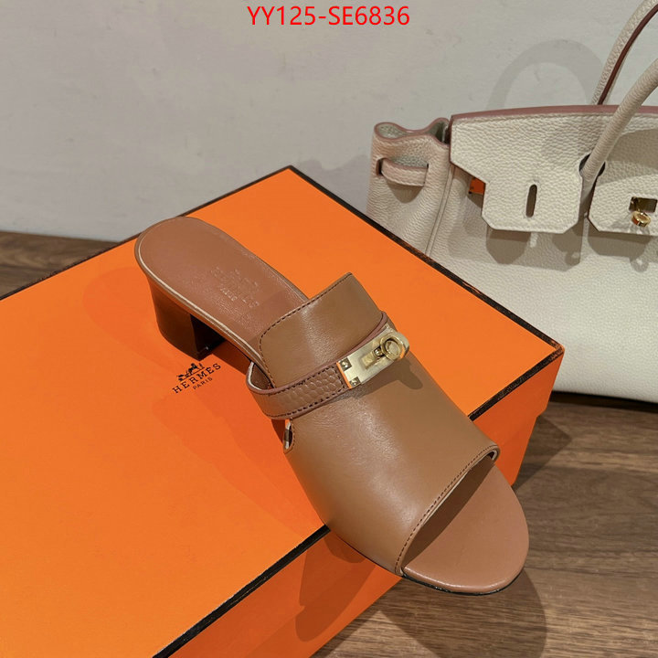 Women Shoes-Hermes,high quality designer replica ID: SE6836,$: 125USD