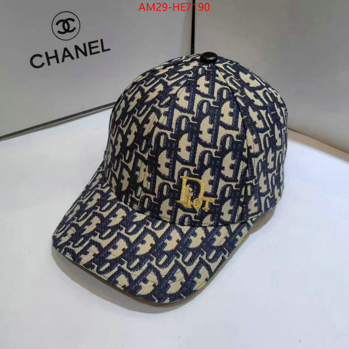 Cap (Hat)-Dior,buy ID: HE7190,$: 29USD