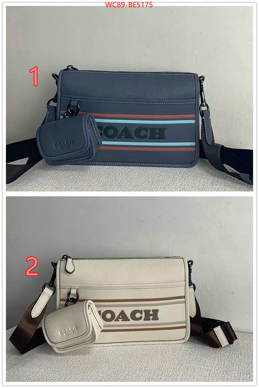 Coach Bags(4A)-Diagonal,perfect ID: BE5175,$: 89USD