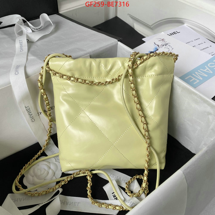 Chanel Bags(TOP)-Handbag-,hot sale ID: BE7316,$: 259USD