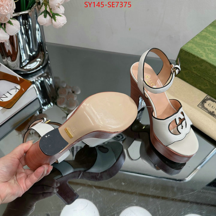 Women Shoes-Gucci,aaaaa replica designer ID: SE7375,$: 145USD