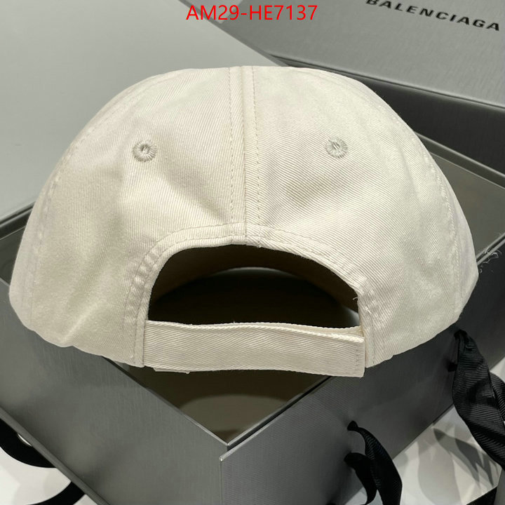 Cap (Hat)-Balenciaga,best quality designer ID: HE7137,$: 29USD