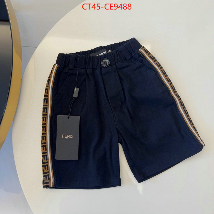 Kids clothing-Fendi,1:1 replica wholesale ID: CE9488,$: 45USD