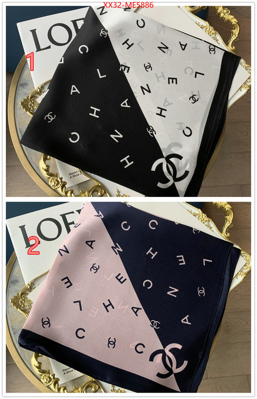 Scarf-Chanel,top quality replica ID: ME5886,$: 32USD