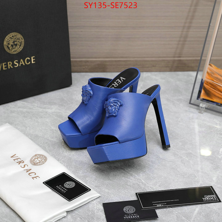 Women Shoes-Versace,how to find designer replica ID: SE7523,$: 135USD