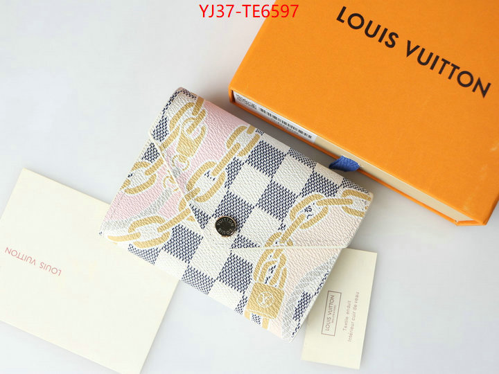 LV Bags(4A)-Wallet,high quality online ID: TE6597,$: 37USD