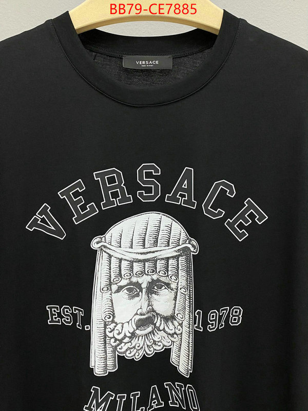 Clothing-Versace,designer wholesale replica ID: CE7885,$: 79USD