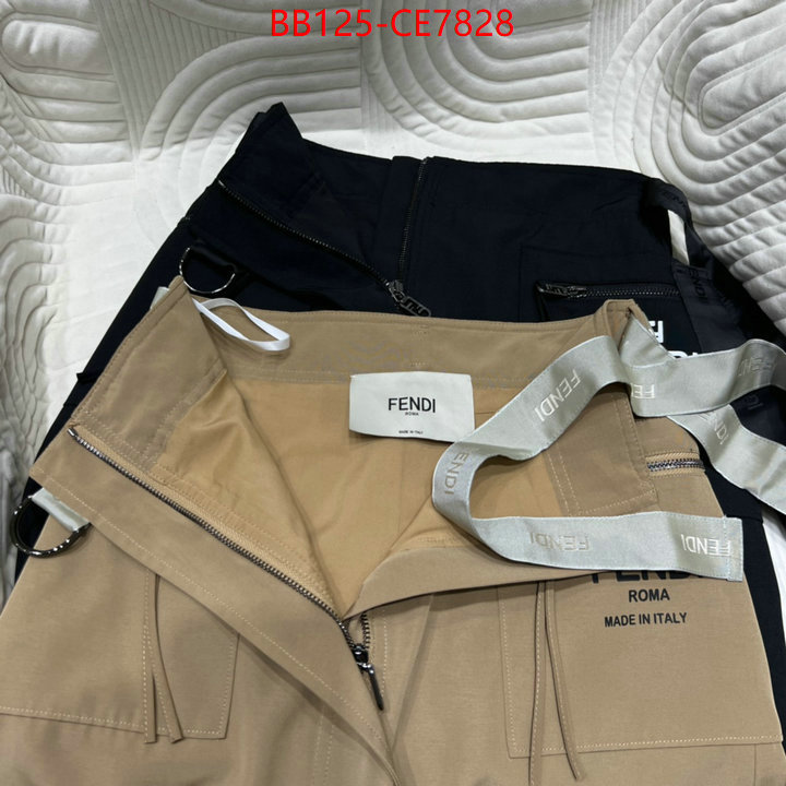 Clothing-Fendi,we provide top cheap aaaaa ID: CE7828,$: 125USD