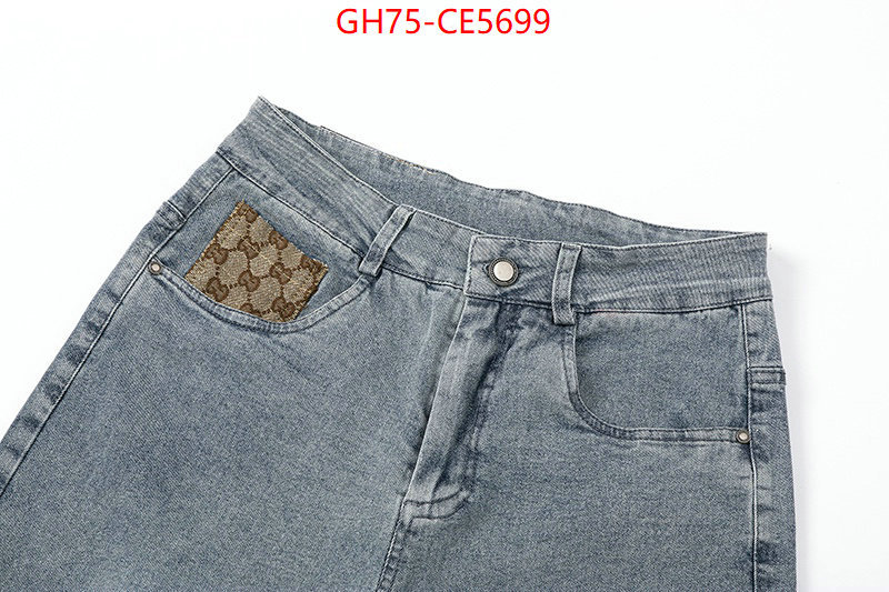 Clothing-Gucci,wholesale designer shop ID: CE5699,$: 75USD