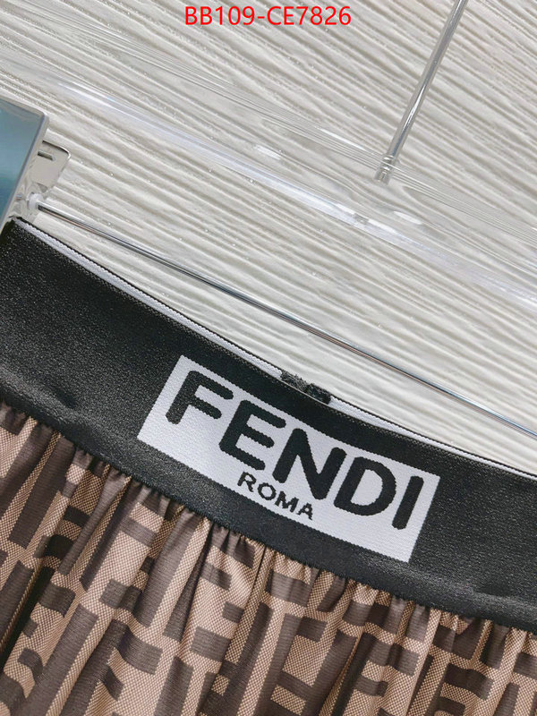 Clothing-Fendi,where can you buy replica ID: CE7826,$: 109USD