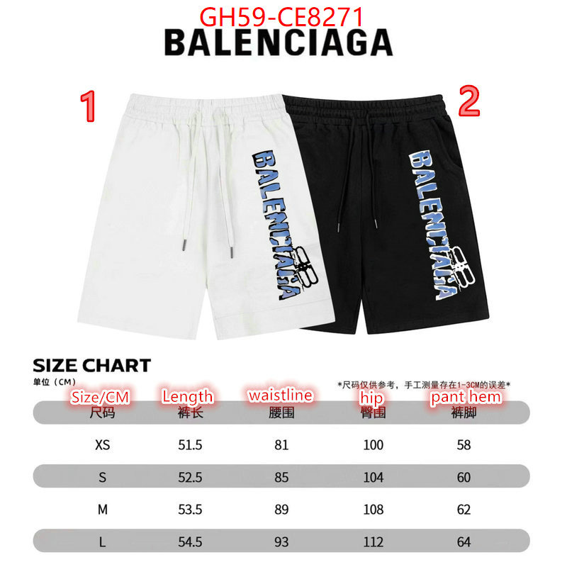 Clothing-Balenciaga,what 1:1 replica ID: CE8271,$: 59USD