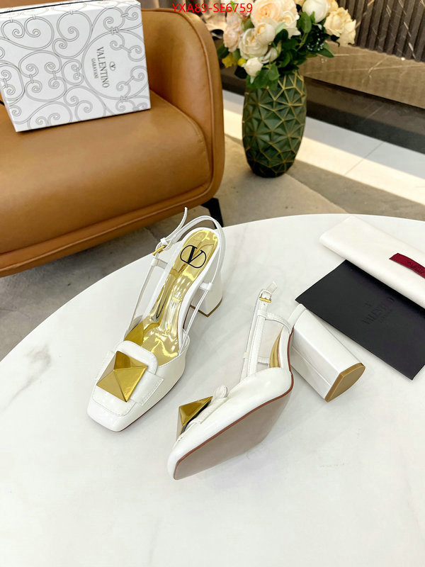 Women Shoes-Valentino,designer 1:1 replica ID: SE6759,$: 89USD