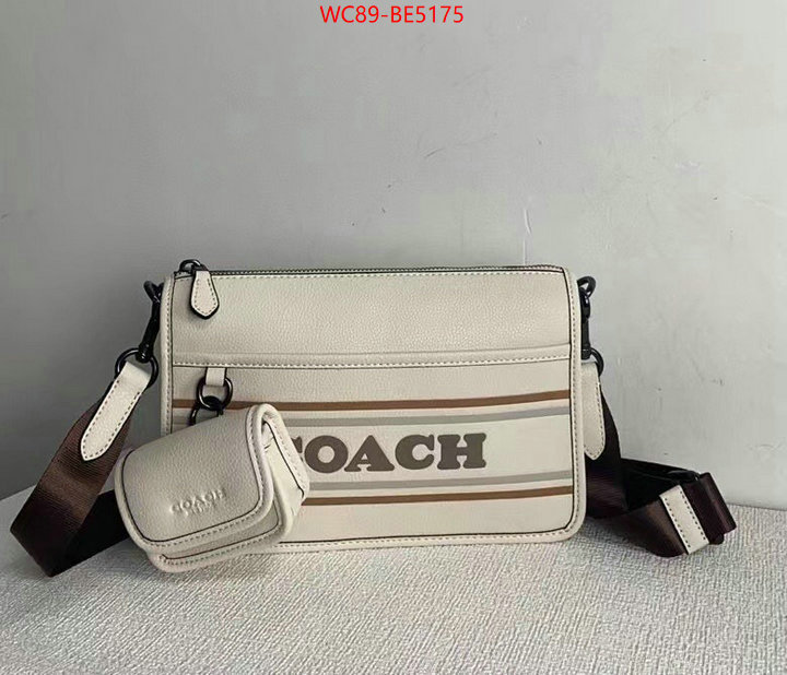 Coach Bags(4A)-Diagonal,perfect ID: BE5175,$: 89USD