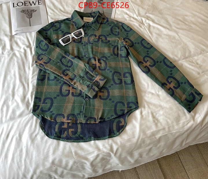 Clothing-Gucci,2023 replica ID: CE6526,$: 89USD