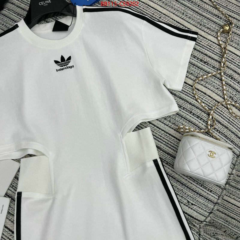 Clothing-Balenciaga,top designer replica ID: CE9202,$: 115USD