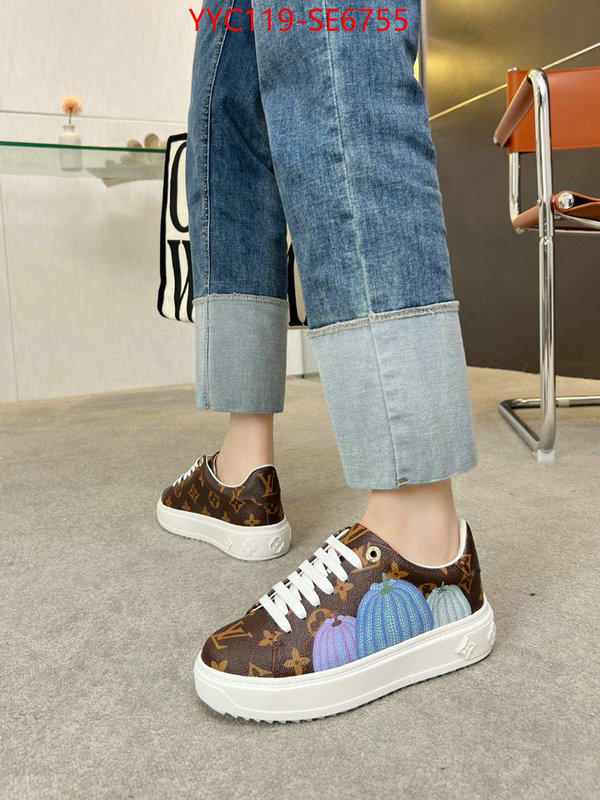 Women Shoes-LV,counter quality ID: SE6755,$: 119USD