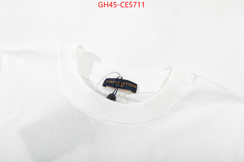 Clothing-LV,designer fashion replica ID: CE5711,$: 45USD