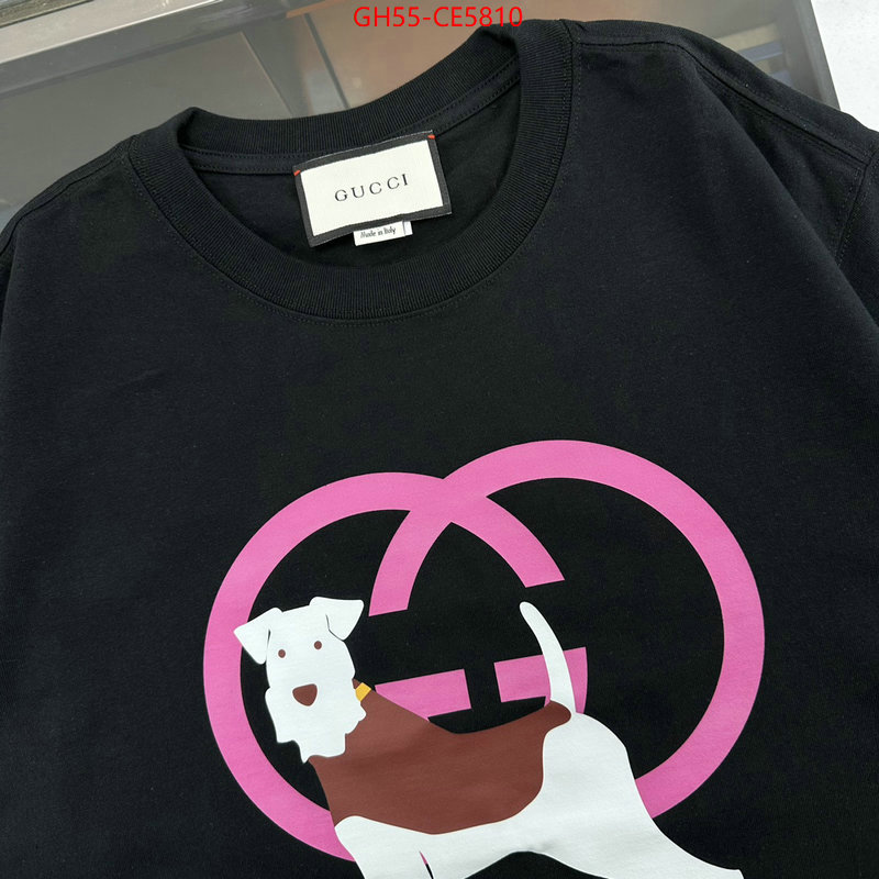 Clothing-Gucci,aaaaa quality replica ID: CE5810,$: 55USD