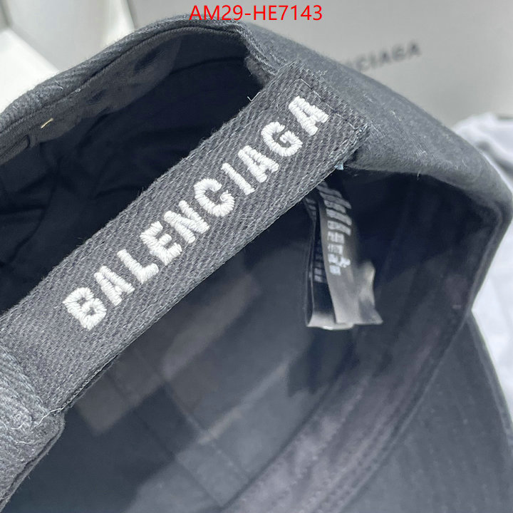 Cap (Hat)-Balenciaga,7 star quality designer replica ID: HE7143,$: 29USD