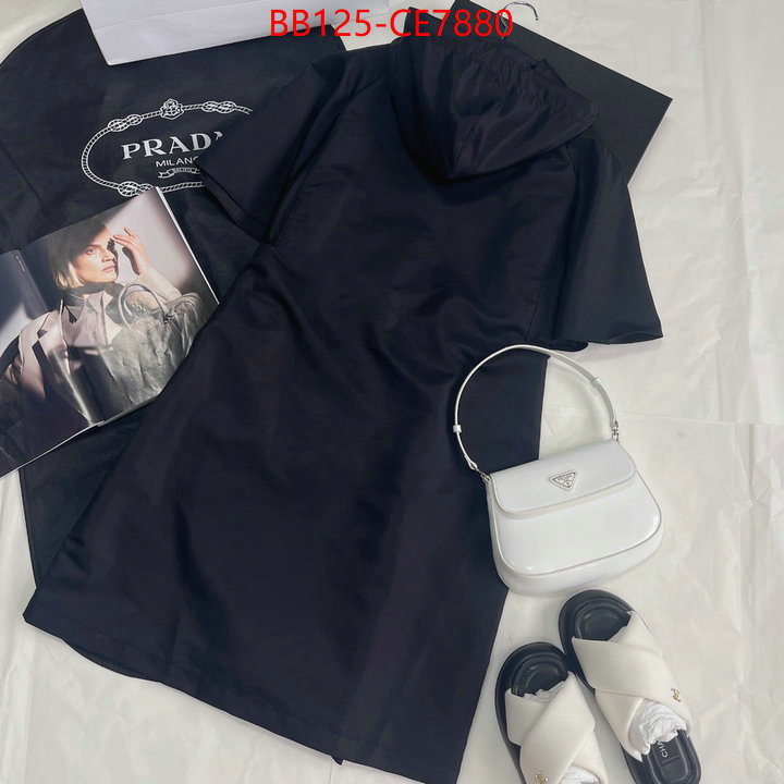 Clothing-Prada,where to buy replicas ID: CE7880,$: 125USD