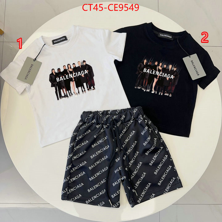 Kids clothing-Balenciaga,knockoff highest quality ID: CE9549,$: 45USD