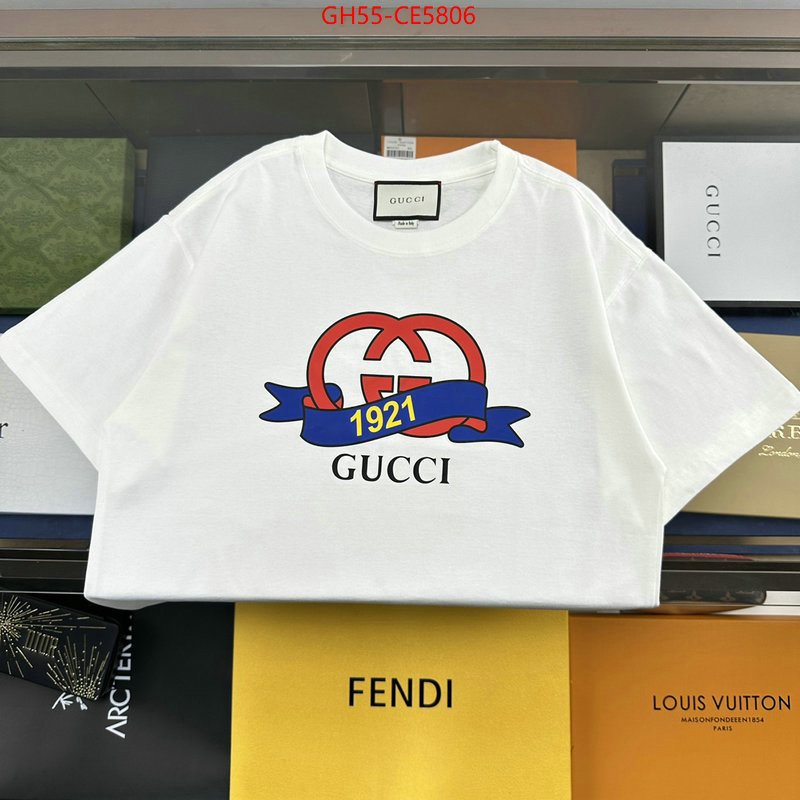 Clothing-Gucci,can you buy knockoff ID: CE5806,$: 55USD