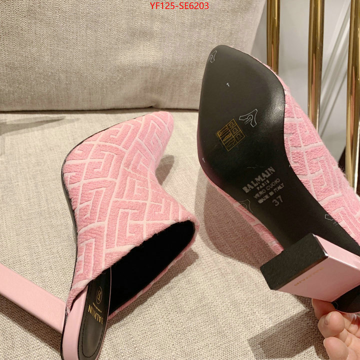 Women Shoes-Balmain,where quality designer replica ID: SE6203,$: 125USD
