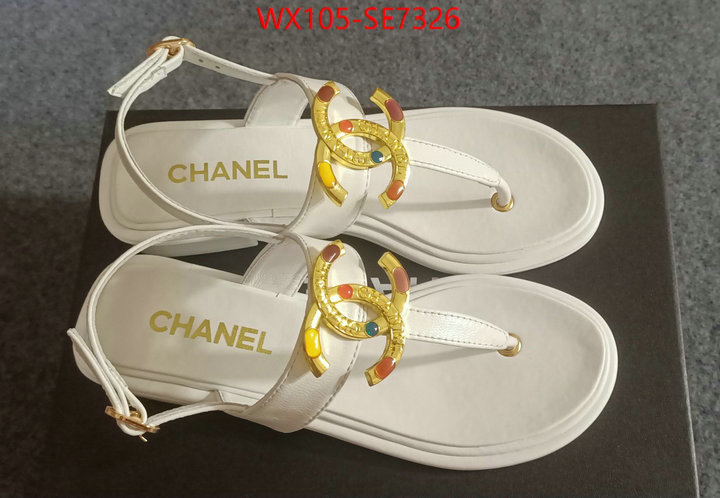 Women Shoes-Chanel,replicas buy special ID: SE7326,$: 105USD