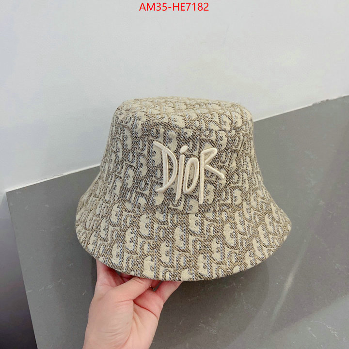 Cap (Hat)-Dior,high quality aaaaa replica ID: HE7182,$: 35USD