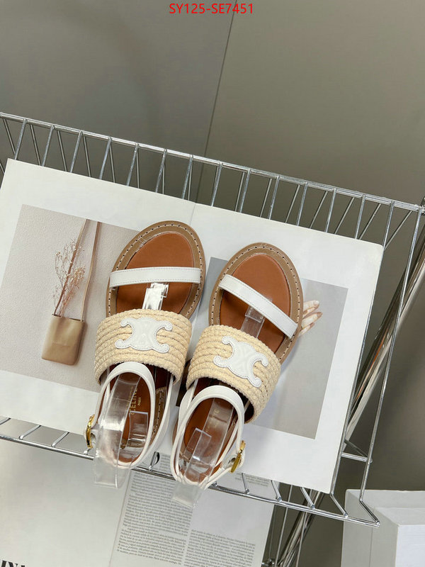 Women Shoes-CELINE,high quality ID: SE7451,$: 125USD