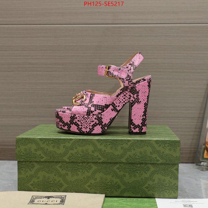 Women Shoes-Gucci,new designer replica ID: SE5217,$: 125USD