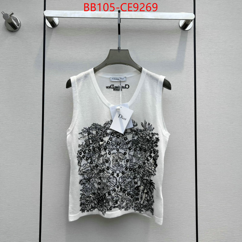 Clothing-Dior,top quality fake ID: CE9269,$: 105USD