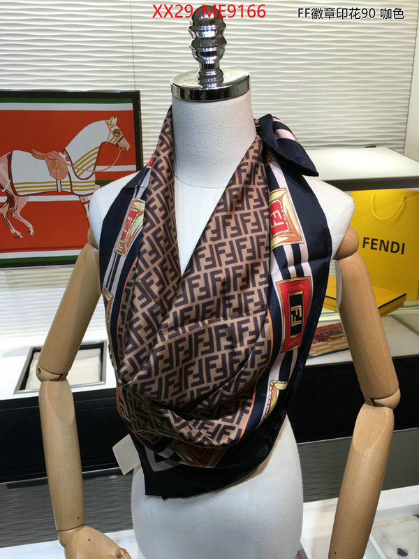 Scarf-Fendi,where to buy replicas ID: ME9166,$: 29USD