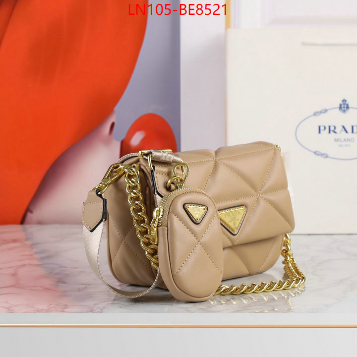 Prada Bags(4A)-Diagonal-,replica aaaaa+ designer ID: BE8521,$: 105USD