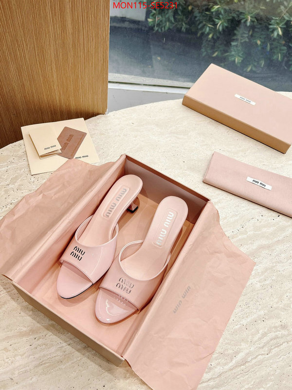 Women Shoes-Miu Miu,best ID: SE5231,$: 115USD