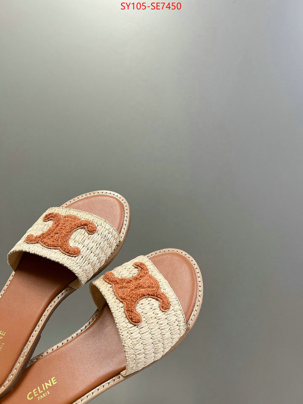 Women Shoes-CELINE,fake designer ID: SE7450,$: 105USD