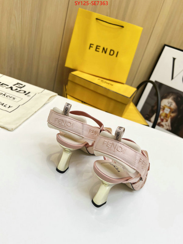 Women Shoes-Fendi,cheap high quality replica ID: SE7363,$: 125USD