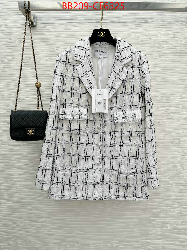 Clothing-Chanel,practical and versatile replica designer ID: CE6325,$: 209USD