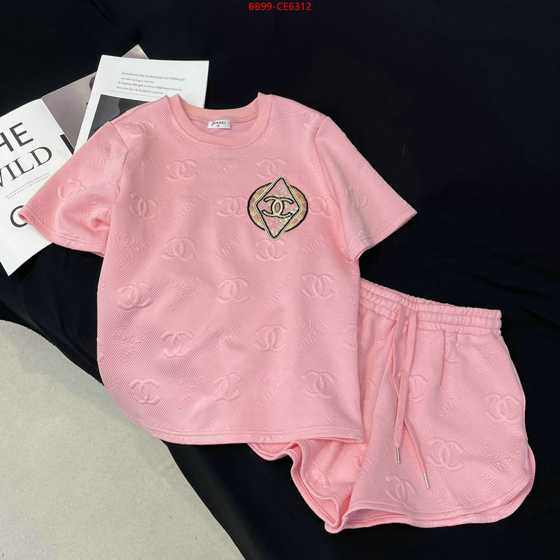 Clothing-Chanel,mirror quality ID: CE6312,$: 99USD