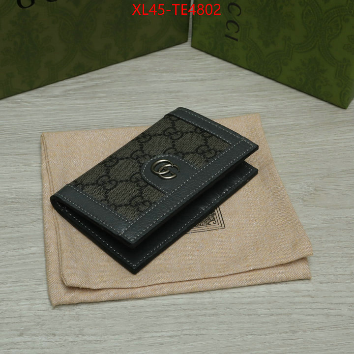 Gucci Bags(4A)-Wallet-,counter quality ID: TE4802,$: 45USD