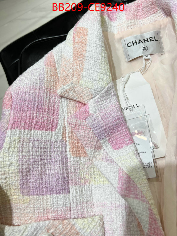 Clothing-Chanel,luxury cheap replica ID: CE9240,$: 209USD