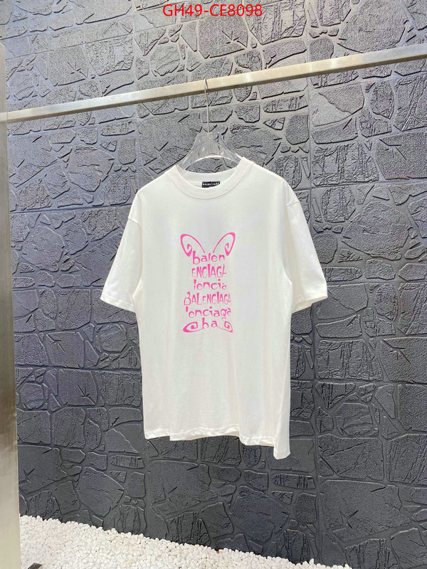 Clothing-Balenciaga,what 1:1 replica ID: CE8098,$: 49USD