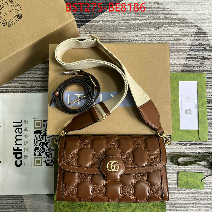 Gucci Bags(TOP)-Diagonal-,online china ID: BE8186,$: 275USD