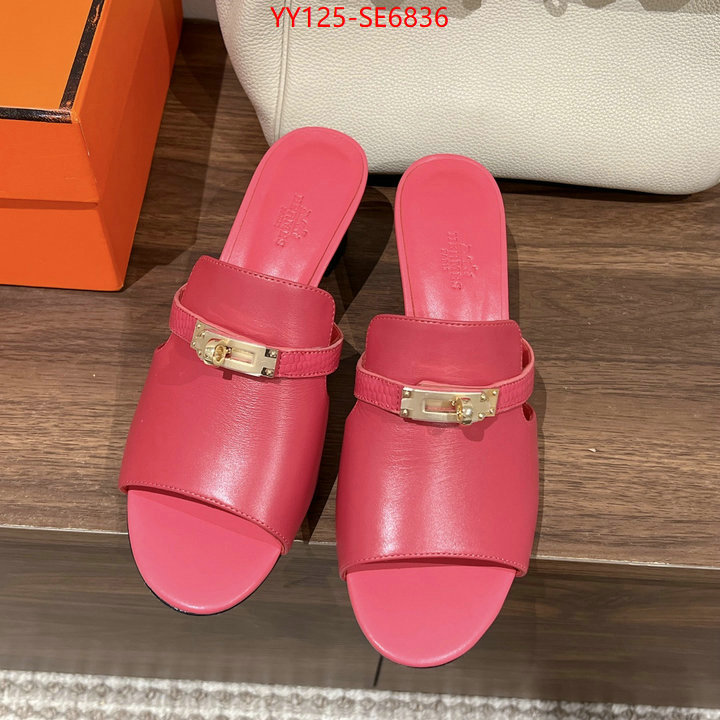 Women Shoes-Hermes,high quality designer replica ID: SE6836,$: 125USD