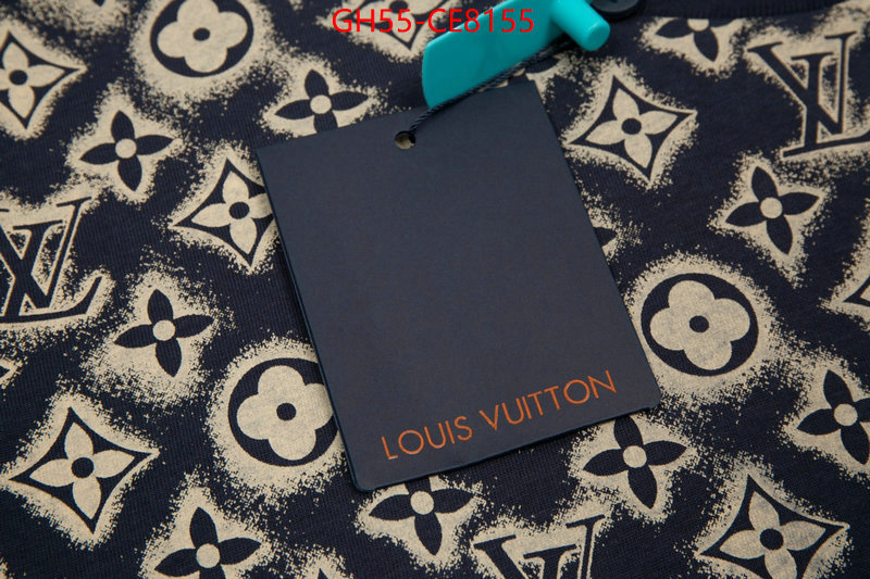 Clothing-LV,designer fashion replica ID: CE8155,$: 55USD