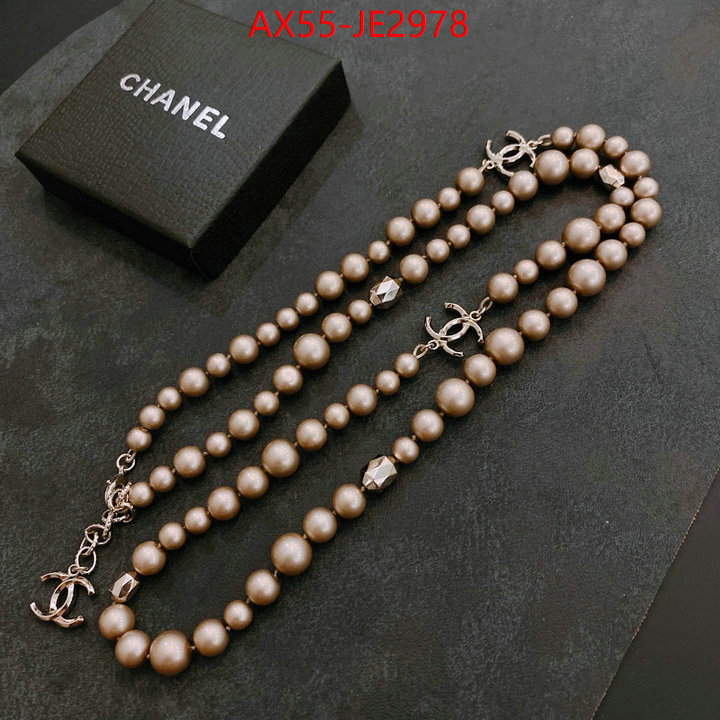 Jewelry-Chanel,fashion ID: JE2978,$: 55USD