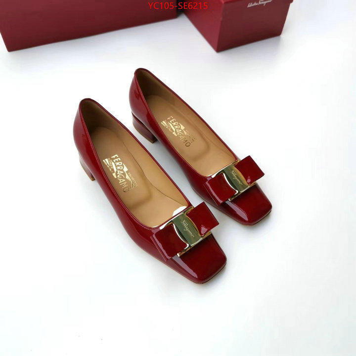 Women Shoes-Ferragamo,replica 1:1 high quality ID: SE6215,$: 105USD